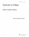 Pastorale in G Major for chamber orchestra Set of parts