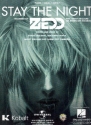 Stay the night: Einzelausgabe piano/vocal/guitar