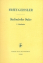 Sinfonische Suite fr Orchester Studienpartitur