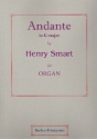 Andante in G Major no.1 for organ