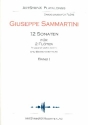 12 Sonaten Band 1 (Nr.1-4) (+CD) fr 2 Flten (Violinen/Blockflten) und Bc Partitur und Stimmen