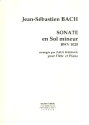Sonate g-Moll BWV1020 fr Flte und Klavier
