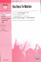 Kia hora te marino for mixed chorus and piano score