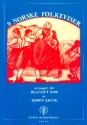 9 Norske folkeviser for mixed chorus a cappella score (nor)