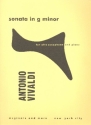 Sonata in g Minor for alto saxophone and piano