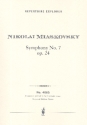 Sinfonie D-Dur Nr.7 op.24 fr Orchester Studienpartitur