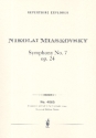 Sinfonie D-Dur Nr.7 op.24 fr Orchester Studienpartitur