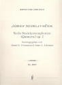 6 Streichersymphonien op.2 fr 5 Streicher (Streichorchester) Studienpartitur