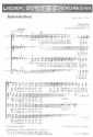 Kalenderlied fr Mnnerchor a cappella Partitur