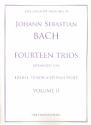 14 Trios vol.2 (no.8-14) for 3 viols (ATB) score and parts