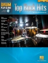 Top Rock Hits (+Online Audio) for drum set (with lyrics) drum playalong vol.47