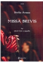 Missa brevis for mixed chorus a cappella score