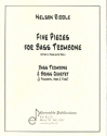 5 Pieces For Bass Trombone for bass trombone and brass quartet score and parts