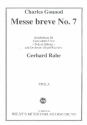 Messe brve Nr.7 fr gem Chor und Orchester (Orgel/Klavier) (Soli ad lib) Viola