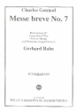 Messe brve Nr.7 fr gem Chor und Orchester (Orgel/Klavier) (Soli ad lib) Kontrabass