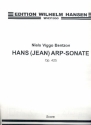 Hans Arp-Sonate op.425 for phonetic sounds and clash piano