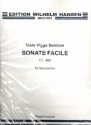 Sonata facile op.466 for 2 pianos 2 scores