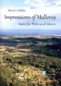 Impressions of Mallorca fr Flte und Gitarre Partitur und Stimme