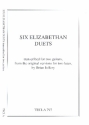 6 elisabethan Lute Duets for 2 guitars score