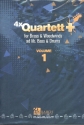 4 x Quartett + Band 1 fr 4-5 Trompeten (Drums und Bass ad lib) Partitur und Stimmen