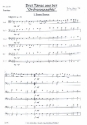 3 Tnze aus der Orchesographie fr 4 Violonelli und 2 Kontrabsse Partitur und Stimmen