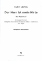 VS4121/01 Grahl, Kurt  Der Herr ist mein Hirte fr Sopran, Trompete (Oboe/Klarinette) und Orgel Trompete (Oboe/Klarinette) (Stimme in C notiert)