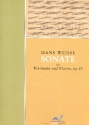 Sonate op.10 fr Klarinette und Klavier
