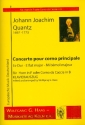 Konzert Es-Dur fr Horn, Streicher und Bc fr Horn in F (Corno da caccia in B/Trompete) und Klavier