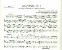 Sinfonia g-Moll Nr.9 fr Flte, Streicher und Bc Kontrabass