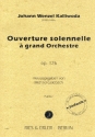 Ouverture solennelle  grand orchestre op.126 fr Orchester Partitur