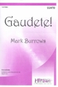 Gaudete for mixed chorus (SSATB) with tambourine and hand drum score (la)