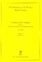 15 Duette op.6 Band 2 fr 2 Violinen Stimmen