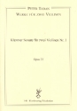 Klezmer-Sonate Nr.1 op.31 fr zwei Violinen Partitur und Stimmen