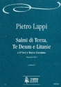 Salmi di Terza, Te Deum e Litanie for double chorus and Bc score
