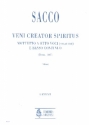 Veni creator spiritus for double chorus and Bc score