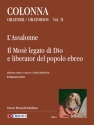 Oratorios vol.2 L'Assalonne  e  Il Mos legato di Dio e liberator del popolo ebreo partitura