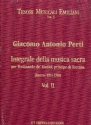Integrale della musica sacra per Ferdinando e Medici vol.2  partitura
