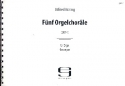 5 Orgelchorle fr Orgel