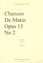 Chanson de Matin op.15,2 for string quartet score