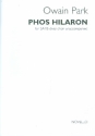 Phos Hilaron for baritone and mixed chorus a cappella score