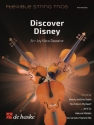 Discover Disney for 3 string instruments score and parts