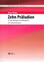 Zehn Prludien fr die Festtage des Kirchenjahres fr Tasteninstrument