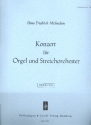 Konzert fr Orgel und Streichorchester Partitur (Faksimile-Druck)