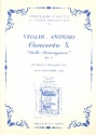 Concerto no.10 op.4 X delle stravaganze per organo (claviembalo)