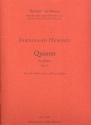 Quintett a-Moll op.47 for 2 violins, viola, cello and piano piano score and parts