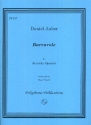 Barcarole for 4 recorders (SATB) score and parts