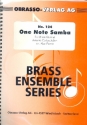 One Note Samba fr 5 Blechblser Partitur und Stimmen