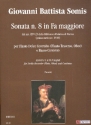 Sonata in fa maggiore no.8 per flauto dolce (flauto traverso/oboe) e Bc partitura e parti