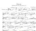 Canzone fr Oboe (Klarinette) und Klavier Oboe/Klarinette
