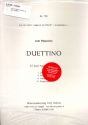 Duettino fr 2 Klarinetten Stimmen